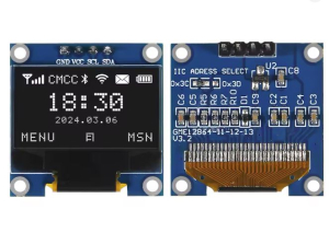 MODULO DISPLAY OLED IIC 0,96" 128X64  4 PIN BIANCO SSD1306