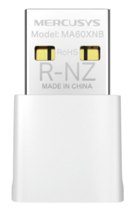 ADATTATORE CHIAVETTA USB WIFI6 886Mbps 2,4GHz+5GHz 802.11b/g/n/ax MERCUSYS