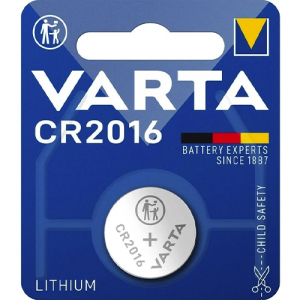 BATTERIA A BOTTONE CR2016 VARTA