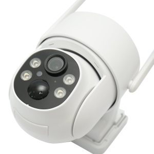 TELECAMERA IP WIFI LAN DA ESTERNO 3MP 2,4+5GHz PTZ PIR IP65 MICROSD MAX 64GB APP SMART LIFE TUYA