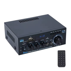 AMPLIFICATORE STEREO 2x40W FM BLUETOOTH 5.0 SD USB MP3 TELECOMANDO