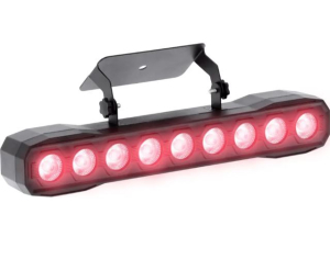 BARRA LED CON STAFFA RGBW 9x4W DMX TELECOMANDO IR