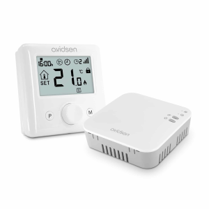 CRONOTERMOSTATO WIFI 2.4GHz RICEVITORE RF 868MHz SETTIMANALE APP AVIDSEN HOME GOOGLE ALEXA