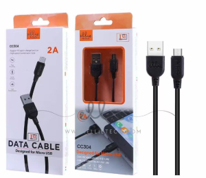 CAVO DATI+RICARICA USB/A A LIGHTNING APPLE 1MT 5VDC 2A NERO ELLIETECH