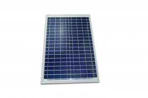 PANNELLO SOLARE FOTOVOLTAICO CELLE SILICIO 20 W WATT 12V PINZE BATTERIA