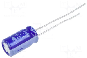 CONDENSATORE ELETTROLITICO RADIALE 22uF 100V 85°
