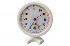 TERMOMETRO IGROMETRO ANALOGICO INTERNO ESTERNO TEMPERATURA UMIDITA' CASA TH108