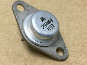 2N4899 transistor BJT PNP -60V -1A TO-66 NOS MOTOROLA