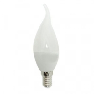 LAMPADA LED 6W ATTACCO E14 CANDELA FIAMMA - LUCE CALDA