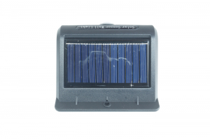 FARETTO SENS. MOV. PANNELLO SOLARE RICARICABILE LUCE 8 LED ESTERNO