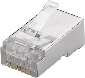 CONNETTORE RJ45 CAT6 STP SCHERMATO AWG24 - AWG26