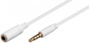 PROLUNGA AUDIO JACK 4 POLI 3MT SPINA 3,5MM (4-PIN, STEREO) > PRESA 3,5MM (4-PIN, STEREO)
