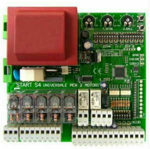 CENTRALE RADIO MONOFASE UNIVERSALE PER CANCELLI 1/2 ANTE O SCORREVOLI