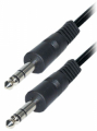CAVO JACK 6,3MM STEREO M-M, 2,5MT