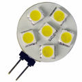 LAMPADA LED 1W G4 10-30VCC DIAM 24MM	