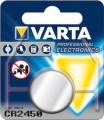 BATTERIA A BOTTONE AL LITIO, 3 CR2450 (6450) VARTA PROFESSIONAL ELECTRONICS