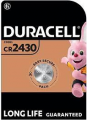 BATTERIA CR2430 LITIO 3V 285Mah DURACELL