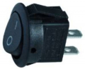 INTERRUTTORE ON-OFF NERO 12V