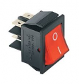 INTERRUTTORE BIPOLARE  ROSSO 15 A TUV