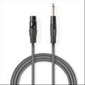 CAVO AUDIO XLR FEMMINA JACK 6,35mm MASCHIO SBILANCIATO 1,5MT NEDIS