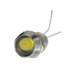 LED 6MM CON GHIERA GIALLO