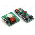 Modulo trasmettitore e ricevitore RF 433Mhz kit 3-12Vdc 200MT 10mW 433,92MHZ