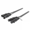 CAVO AUDIO 2 XLR MASCHIO 2 XLR FEMMINA STEREO 5mt NEDIS
