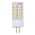 LAMPADA LED G4, 3,0W, Ceramic PC, 300°, 3000K, 12Vdc LM280 RA 80, 16*43mm, BOX