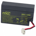 ACCUMULATORE AL PIOMBO RICARICABILE 12V 0,8AH CON CAVO E CONNETTORE MKC