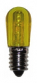 LAMPADINA LED 0,6WATT - GIALLA - E14