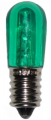 LAMPADINA LED 0,6WATT - VERDE - E14