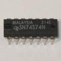 SN74S74N INTEGRATO DUAL D TYPE POSITIVE EDGE TRIGGERED FLIP-FLOPS WITH PST E CLR