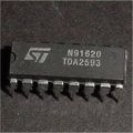 TDA2593 INTEGRATO Horizontal Deflection IC, Bipolar, PDIP16