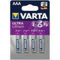 BATTERIA LITIO BLISTER 4 PZ AAA VARTA