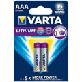 BATTERIA LITIO BLISTER 2 PZ AAA VARTA