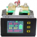 DISPLAY PER MONITORAGGIO CARICA SCARICA BATTERIE 12V 24V 48V CON RESISTENZA DI SHUNT 200A