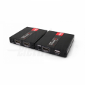 Extender HDMI - 1080p - KVM - Loop Out - PoE - cavo CAT5e/6 - 60mt - serie SLIM PORTA USB