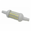 Lampadina slim R7s 36 LED SMD 2835 Bianco Naturale 5W 4000K 530LM