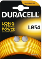 BATTERIA BOTTONE  LR54  LR54B2 AG10 LR1130 189 191 BLISTER 2PZ DURACELL