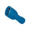 FASTON FEMMINA 4,8 mm ISOLATO BLU CAVO