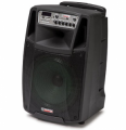 AUDIODESIGN M2 15W/L DIFFUSORE PORTATILE A BATTERIA 15”/380mm 750W BT CON 2 RADIOMICROFONI