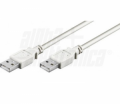 Cavo da spina USB tipo "A" a Spina USB tipo "A" - 1,8mt BIANCO