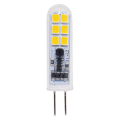 LAMPADA LED G4, 1.9W, Vetro, FA300°, 3000K, 9-30Vdc, LM245 RA 80, 10X41,5mm,