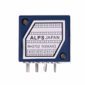 ALPS POTENZIOMETRO 100KOHM STEREO LOGARITMICO MICROSCATTI 8 PIN BLINDATO SERIE BLU