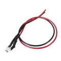 LED 3mm RGB 12VDC CON RESISTORE PRECABLATO 20CM CON GIOCHI DI LUCE