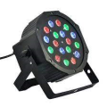 MINI FARO STROBO RGB A 18 LED PROGRAMMABILE DMX
