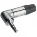 NEUTRIK CONNETTORE STEREO JACK 3,5 MASCHIO VOLANTE ANGOLATO 90°