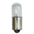 LAMPADINA BAIONETTA 12VDC 300mA MODELLO BA-9s 9X28mm