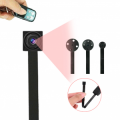 SPY MICRO TELECAMERA RICARICABILE 1080p CON AUDIO  ADATTATORI A BOTTONE E TELECOMANDO DURATA 12hr