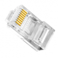 CONNETTORE PLUG RJ45 CAT6 PASSANTE 24AWG